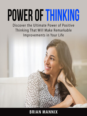 cover image of Power of Thinking